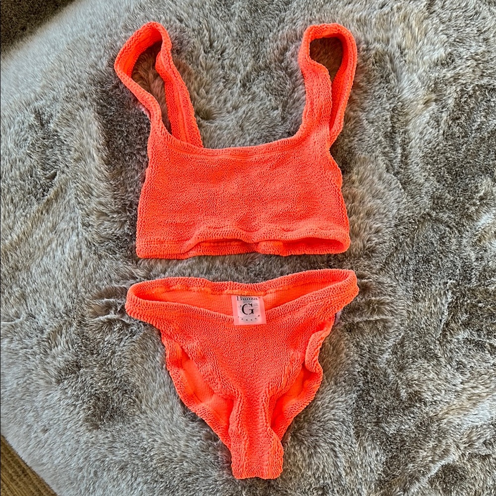 Hunza G Xandra Bikini in Orange